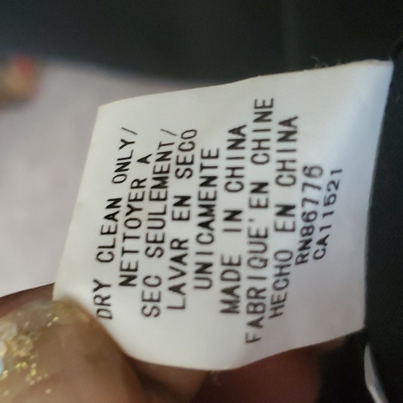 Vtg due per due brown vneck silk maxi dress size 16 - Picture 16 of 16